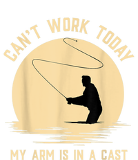 Can't Work Today My Arm Is In A Cast Funny Fly Fishing T-Shirt