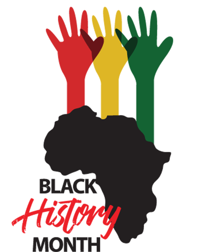 Black History Month Hands Map T-Shirt