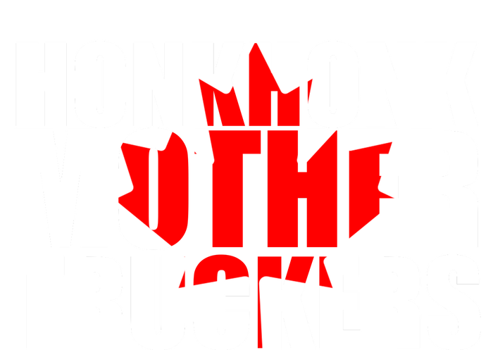 Honk Honk Mother Truckers Women's V-Neck T-Shirt