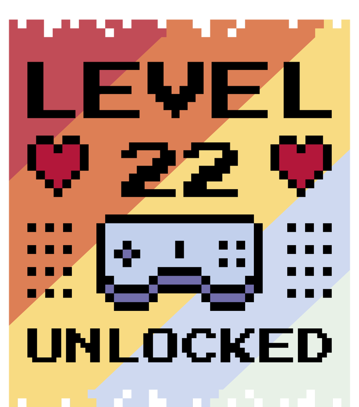 Level 22 Unlocked Birthday Ladies Essential Tank