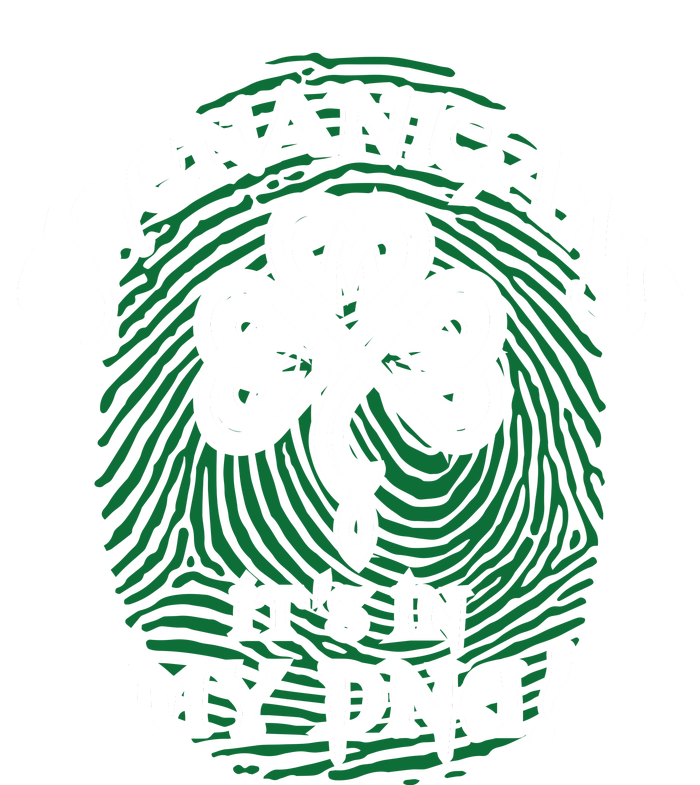 Funny St Patrick's Day Shenanigans It's In My DNA Fingerprint Poster