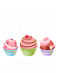 Funny Baking Gift I Bake So Funny I Don't Choke People Gift Women's Racerback Tank