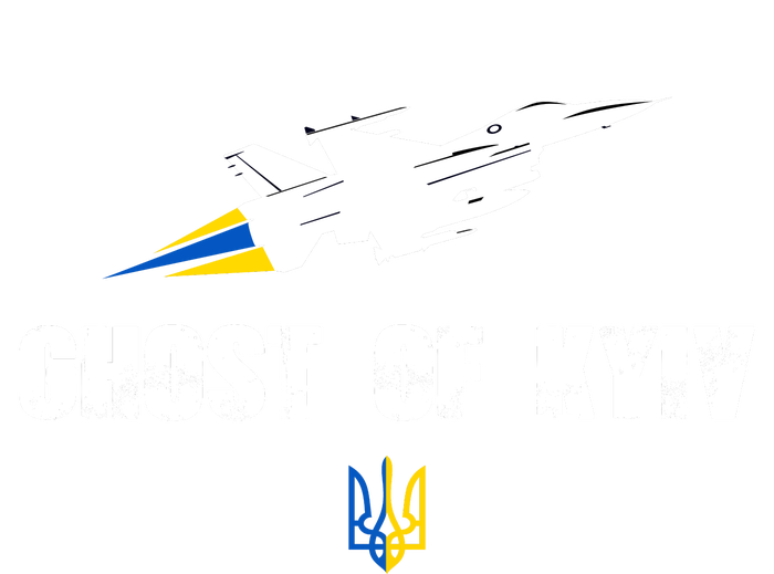 The Ghost Of Kyiv Fighter Pilot Military Stand With Ukraine Full-Length Apron With Pockets