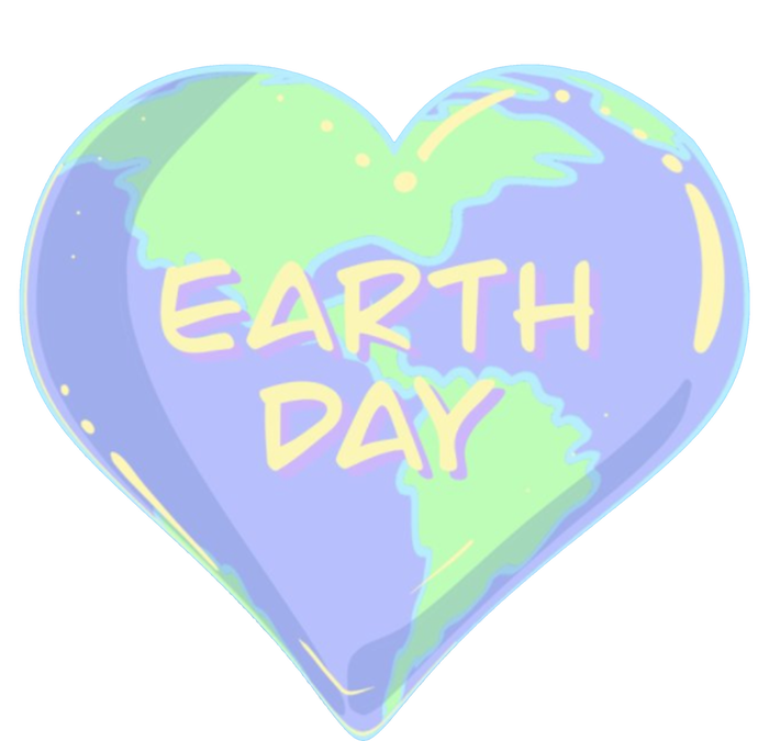 Cute Earth Day World Heart T-Shirt