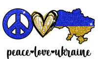 Peace Love Ukraine T-Shirt