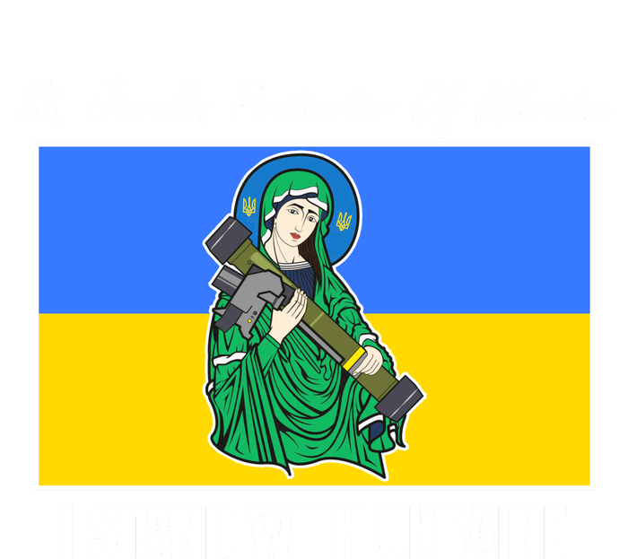 St. Javelin Protector Of Ukraine I Stand With Ukraine Knit Cap Winter Beanie