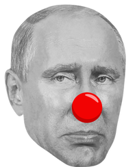 Putin Clown Funny Tote Bag