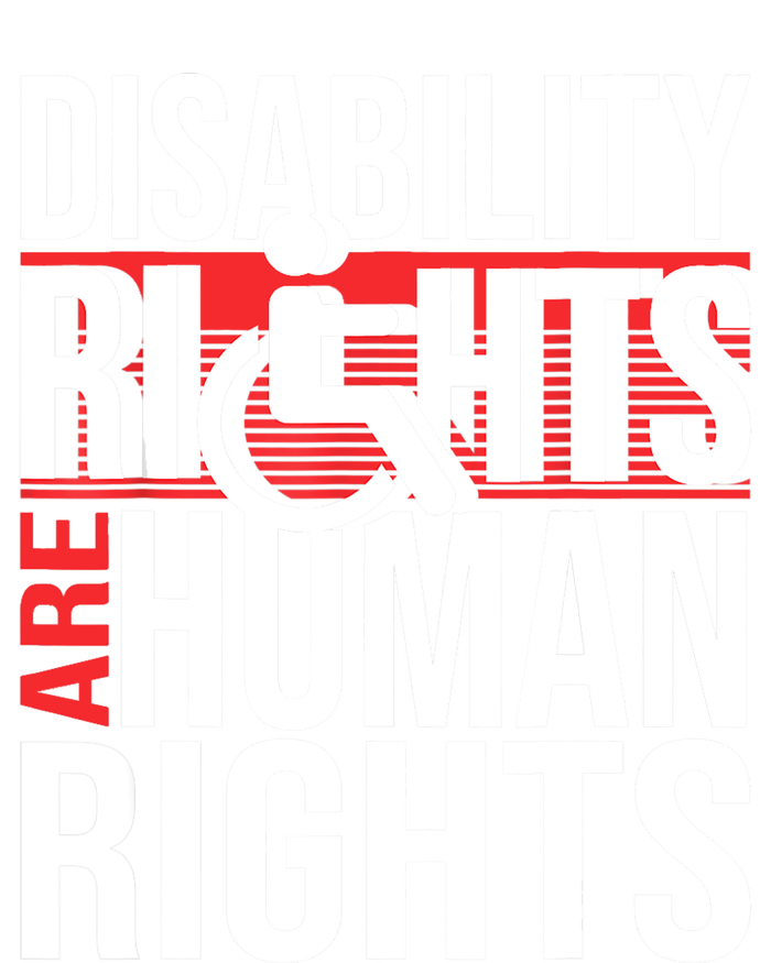 Disability Rights Are Human Rights Gift Funny Wheelchair Handicap Gift Tie Dye Hoodie