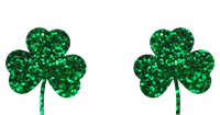 Four Leaf Clover Boobs Lucky St Patricks Day Bumper Sticker