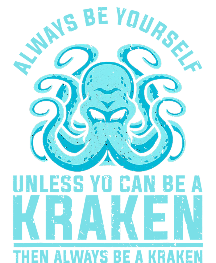 Always Be A Kraken Funny Crypto Tall T-Shirt