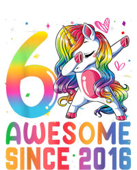 Awesome Since 2016 Dabbing Unicorn Gift For Birthday 6 Year Old Girls Poster