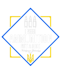 I Need Ammunition Not A Ride Ukraine President Volodymyr Zelenskyy Trident Cooling Performance Crew T-Shirt