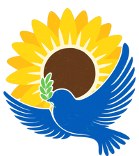 Sunflower Peace Dove Stand With Ukraine End The War Sweatshirt