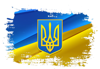 Stand With Ukraine Distressed Coat Of Arms Crest Flag Platinum Collection Golf Towel