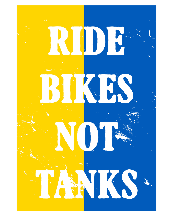 Ride Bikes Not Tanks Ukraine Dry Zone Grid Polo