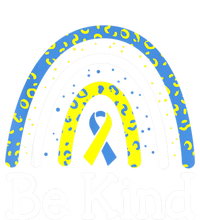 Be Kind Rainbow World Down Syndrome Awareness Day Tie Dye Hoodie