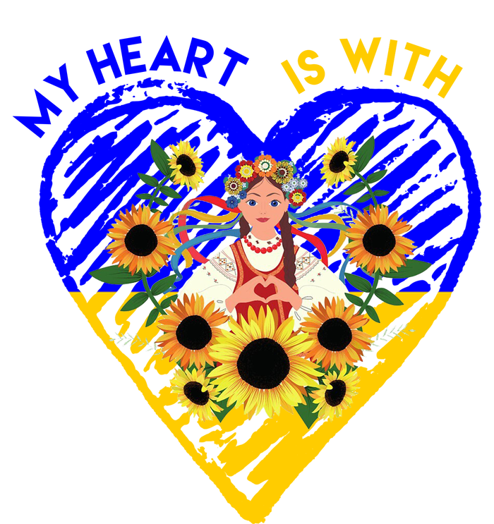 My Heart Is With Ukraine Sunflower Pajama Set