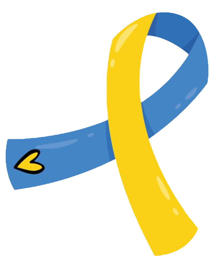 Down Syndrome Awareness Ribbon Bumper Sticker