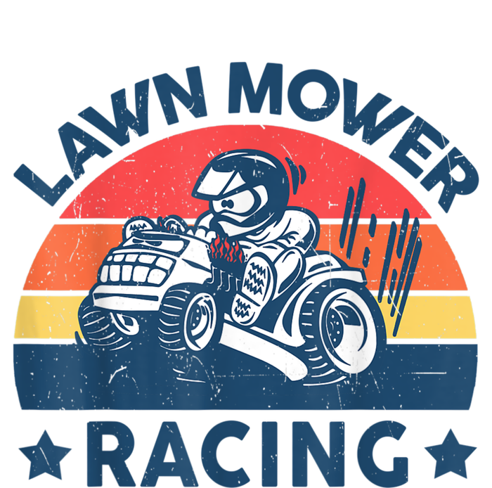 Lawn Mower Racing Lawn Mowing Funny Landscaping Adult ChromaSoft Performance T-Shirt