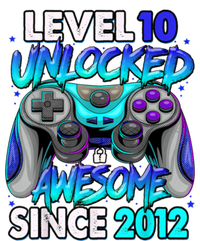 Level 10 Unlocked Awesome Since 2012 10th Birthday T-Shirt