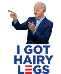 I Got Hairy Legs Funny Joe Biden Logo Parody Meme Valucap Bio-Washed Visor