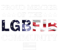 Proud Member Of The LGBFJB Community USA Flag Tank Top