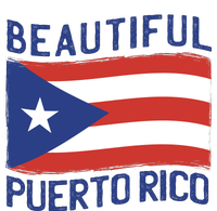 Beautiful Puerto Rico Flag Button