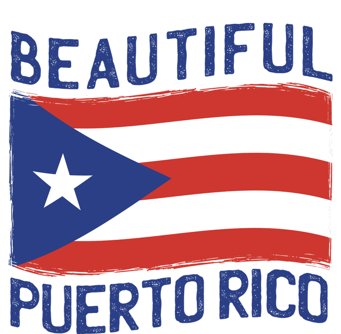 Beautiful Puerto Rico Flag Button