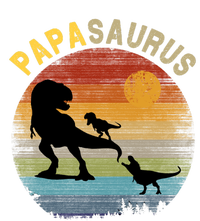 Papasaurus Retro Vintage Sunset T-Shirt