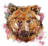 Wild Bear Art T-Shirt