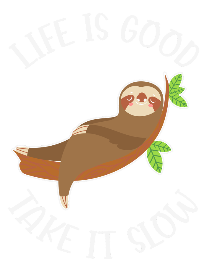 Life Is Good Take It Cute Sloth T-Shirt