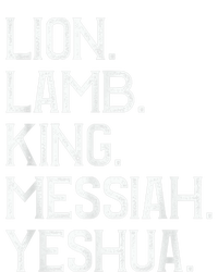 Distressed Lion Lamb King Messiah Yeshua Christian Bible T-Shirt