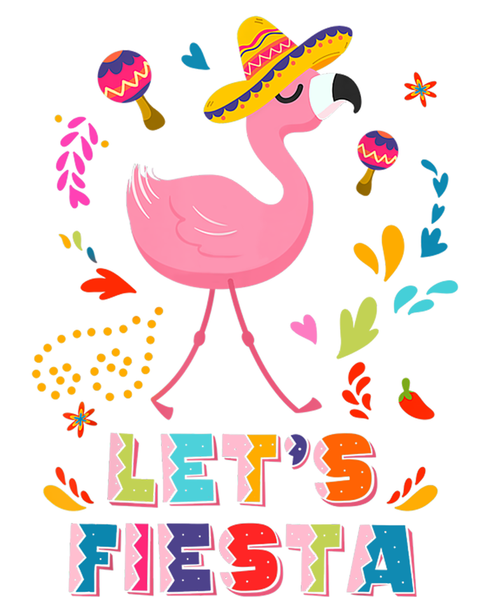 Let's Fiesta Flamingo Cinco De Mayo T-Shirt