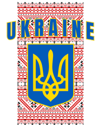 Ukraine Vyshyvanka Trident Flag Support Sustainable Bucket Hat