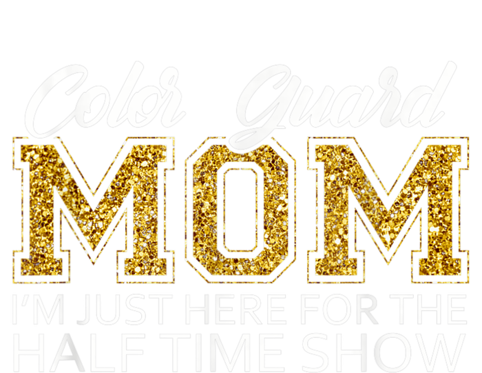 Color Guard Mom I'm Just Here For The Half Time Show Funny Impact Tech Backpack