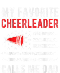 Mens My Favorite Cheerleader Calls Me Dad Cheerleading Cheer Dad T-Shirt