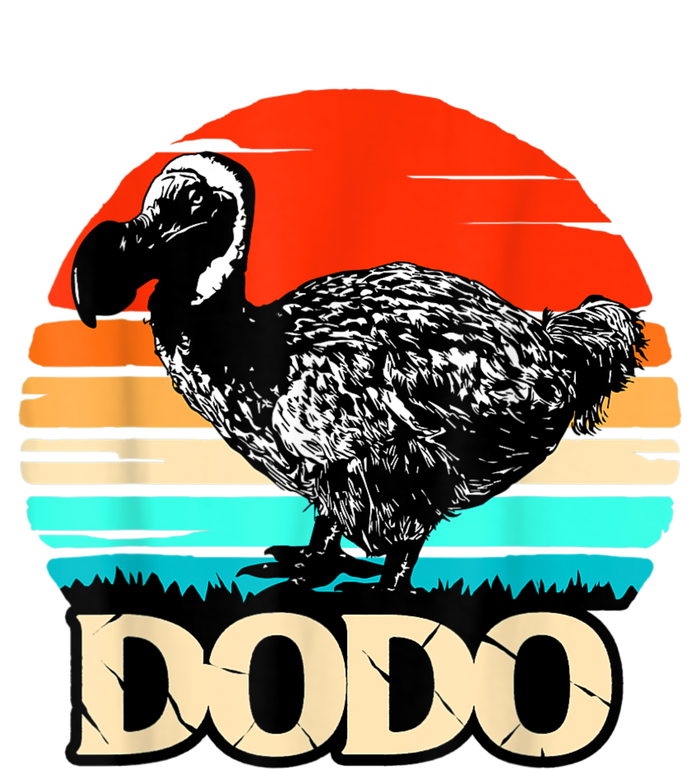 Dodo Bird Retro Sunset 70s & 80s Women And Men T-Shirt