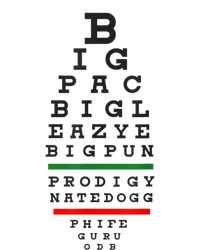 Old School Hip Hop Music Rap Legends Eye Chart 90s HipHop Sustainable Bucket Hat