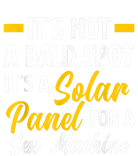 Mens Not A Bald Spot It's Solar Panel For Sex Machine Funny Bald 16 in Basic Backpack