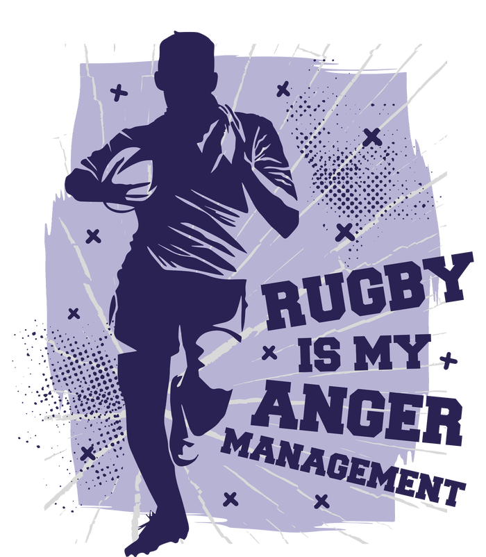 Rugby Is My Anger Management T-Shirt