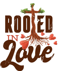 Rooted In Love Jesus Cross Baby Bodysuit