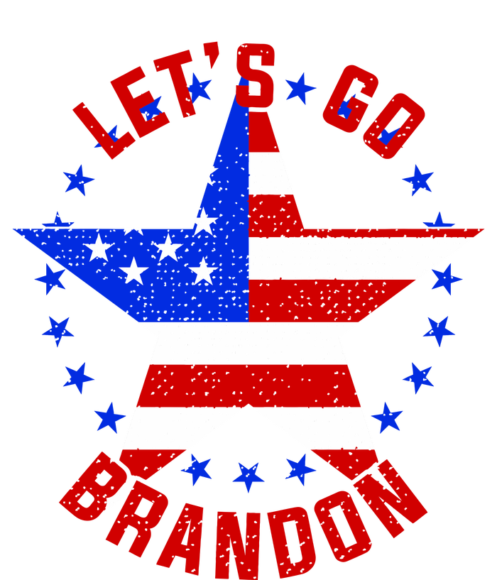 Lets Go Brandon LGB FBJ USA Star Flag T-Shirt