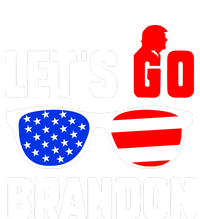 Let's Go Brandon USA Sunglasses Trump Flag LGB FJB T-Shirt