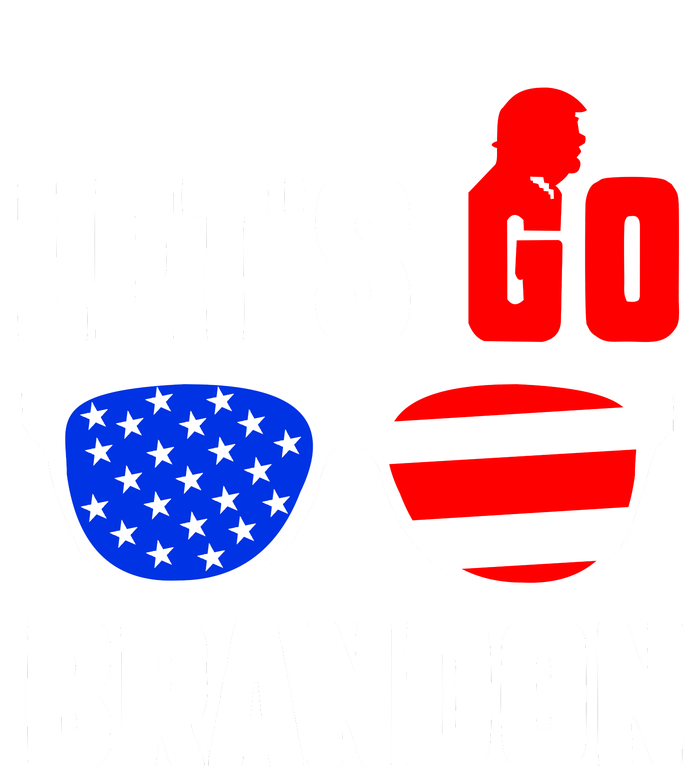 Let's Go Brandon USA Sunglasses Trump Flag LGB FJB T-Shirt