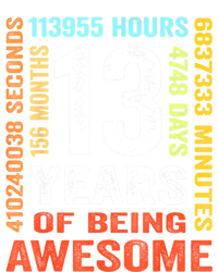 Vintage 13th Birthday Shirt Gift 13 Years Old Being Awesome Kids Hoodie