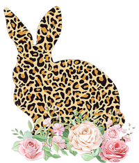 Leopard Floral Bunny Cooling Performance Long Sleeve Crew