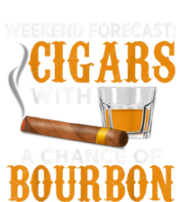 Weekend Forecast Cigars Chance Of Bourbon Cigar For Dad Zip Tote Bag