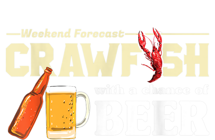 Weekend Forecast Crawfish With A Chance Of Beer Kids Hoodie