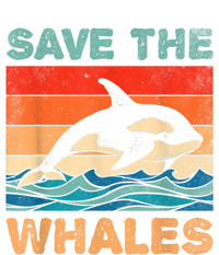 Save The Whales Retro Vintage Orca Whale Mesh Reversible Basketball Jersey Tank