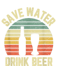 Save Water Drink Beer Retro Funny Beer T-Shirt